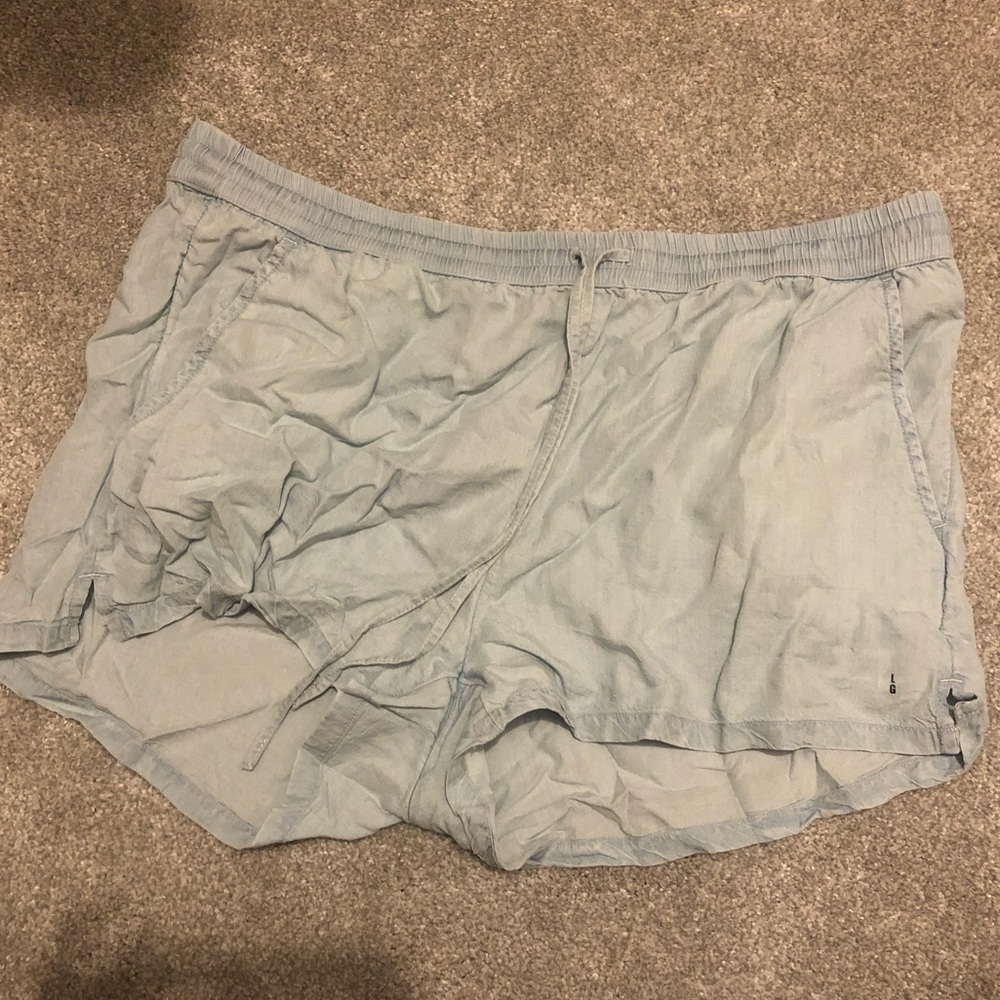 Aerie soft denim-like material shorts